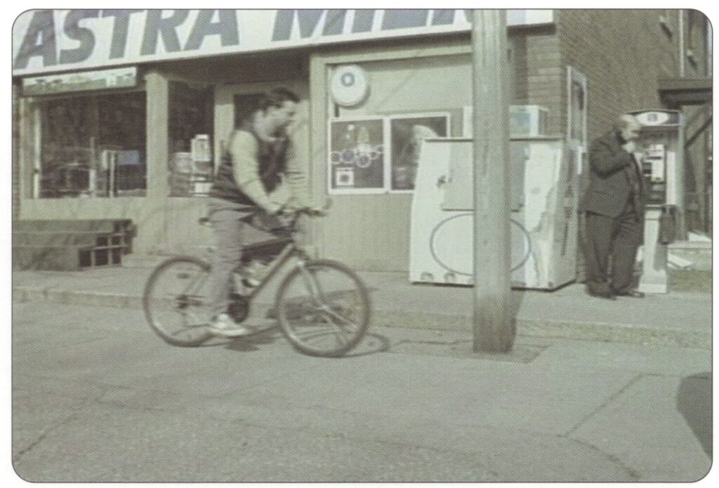 Bus Stop, Bike Lock, Spare Tire
