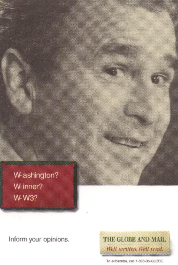 Globe and Mail Campaign