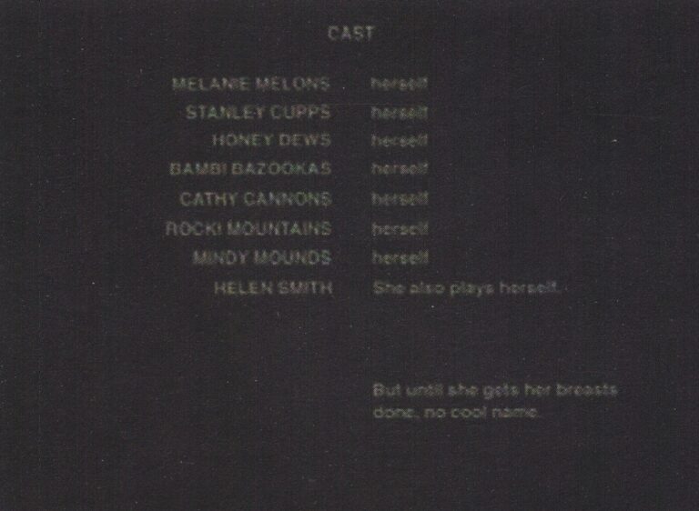 Stripper Credits, Clinton Credits