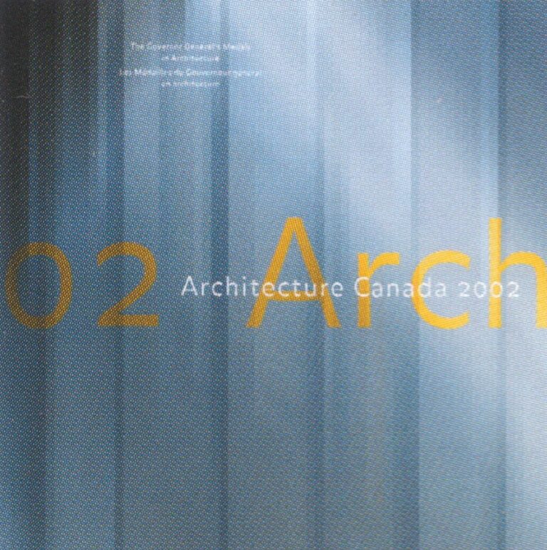 Architecture Canada 2002