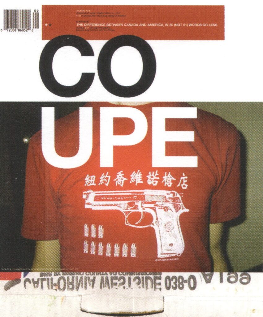 Coupe 09 - The Difference Between Canada and America in 50 (not 51) Words or Less