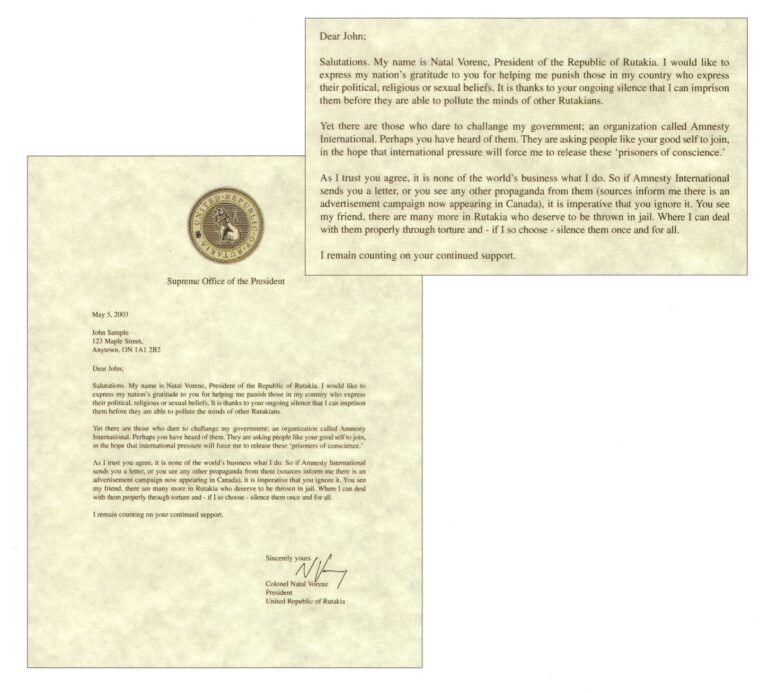 President's Letter
