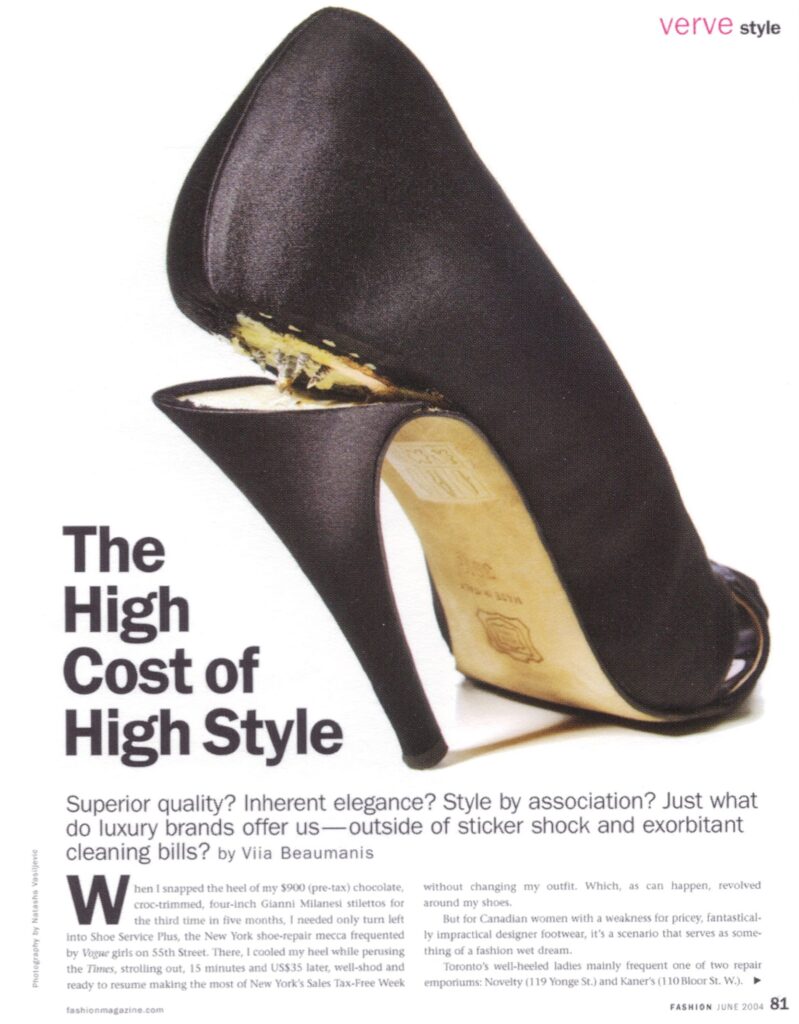 The High Cost of High Style