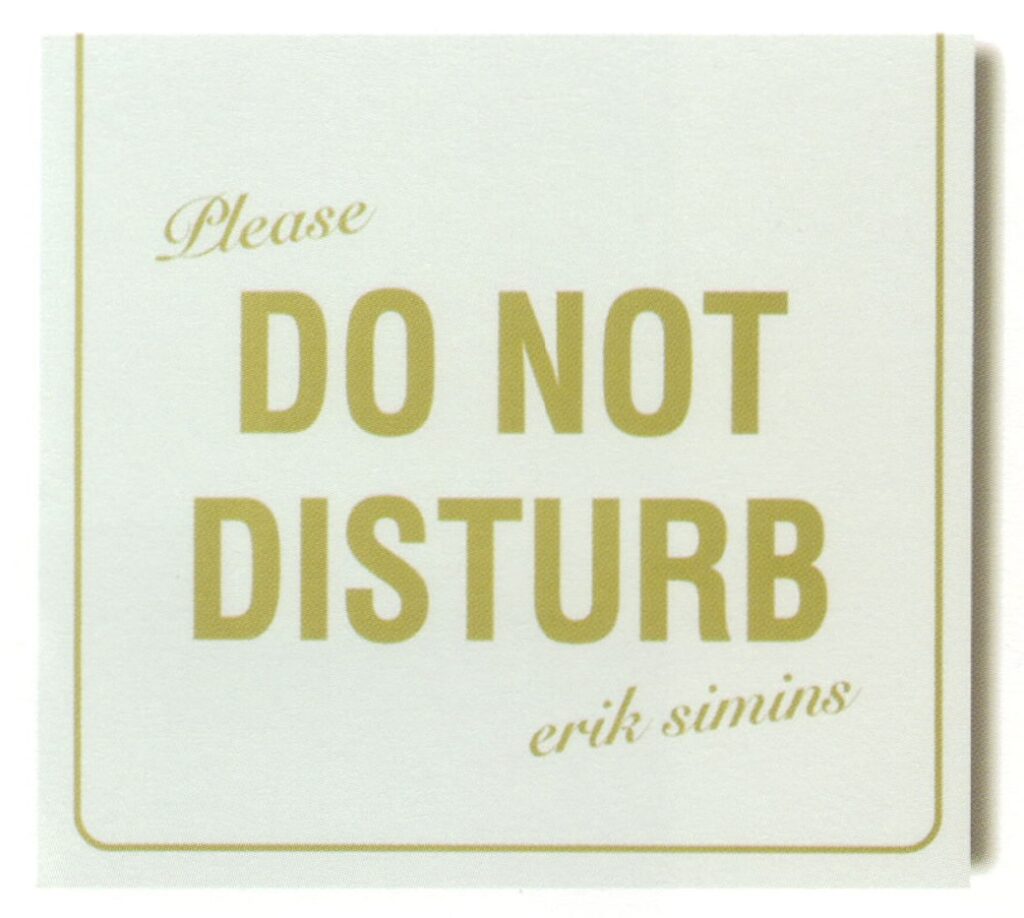 Please Do Not Disturb