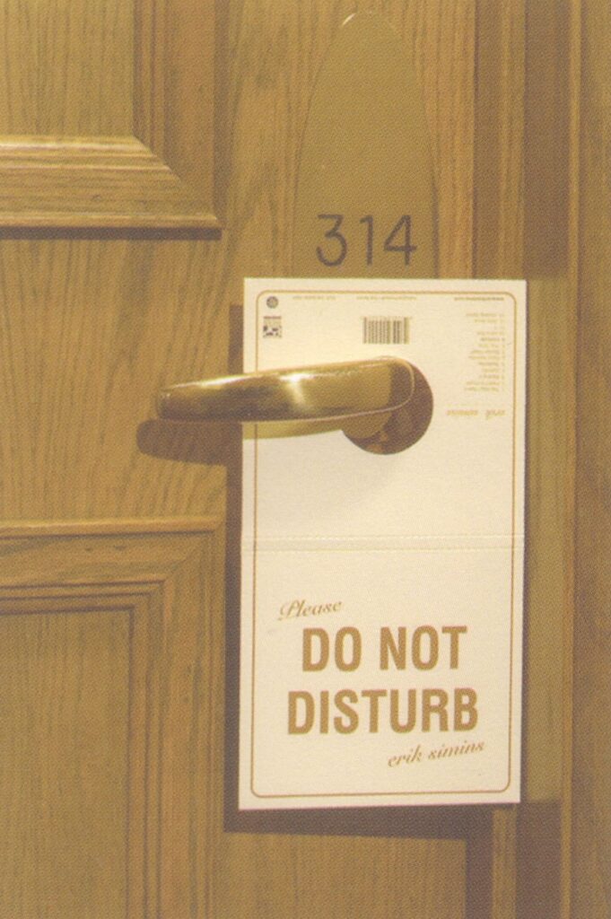 Please Do Not Disturb