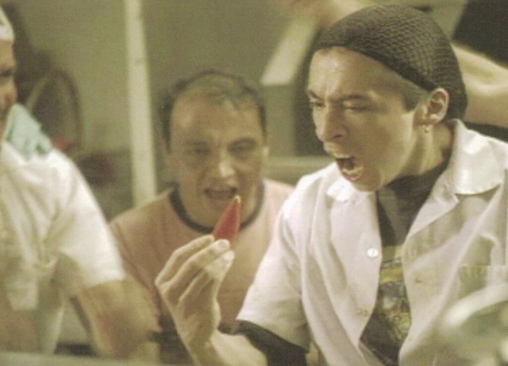 Print- Plate,Figurine,Bookshelf, TV- Vending Machine,Cashier,Hot Pepper, Radio- Cheerleaders,Weatherman,Tattoo