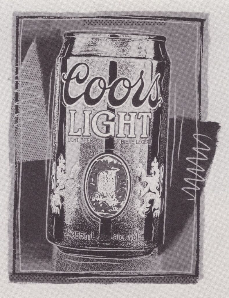 Coors Light Can
