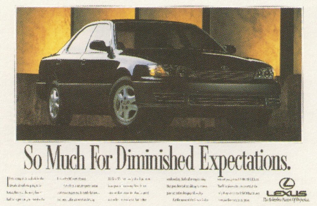 90's , Covet , Diminished Expectations