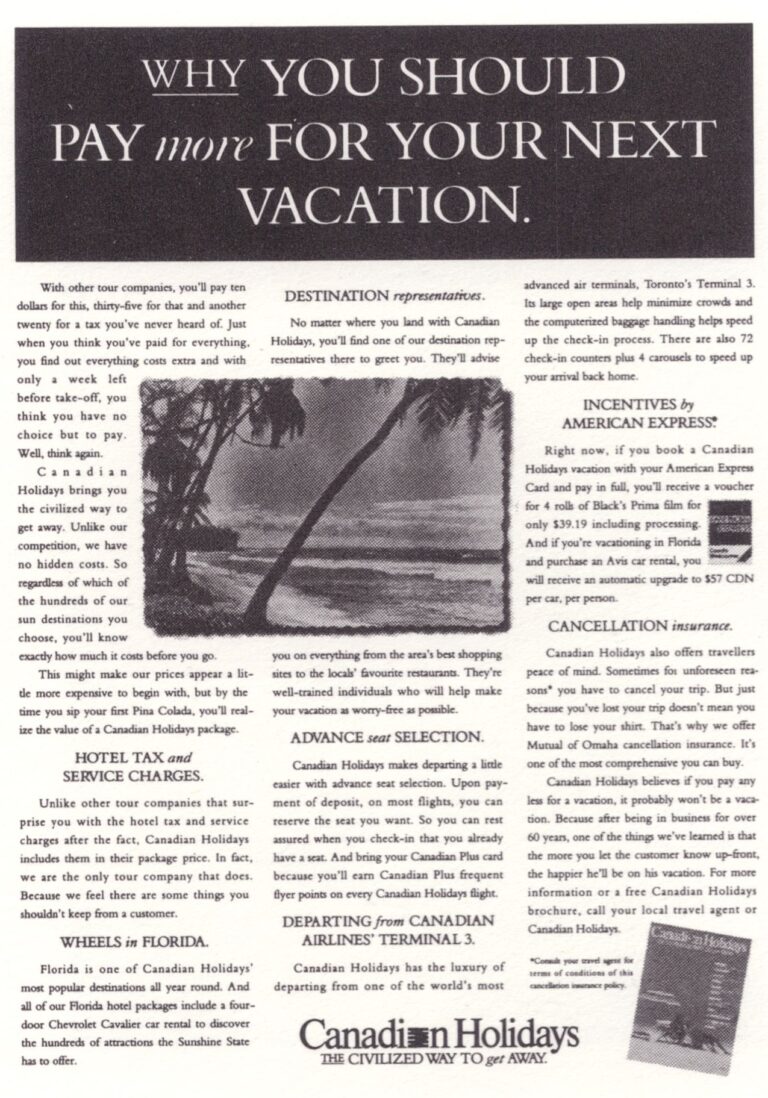 Why You Should Pay More...