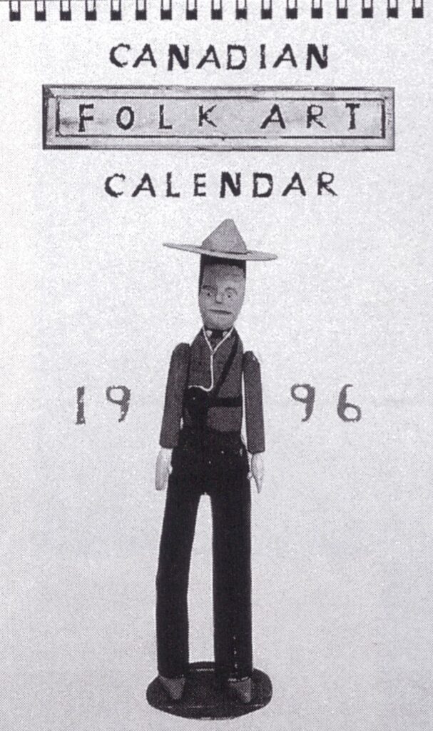 1996 Canadian Folk Art Calendar
