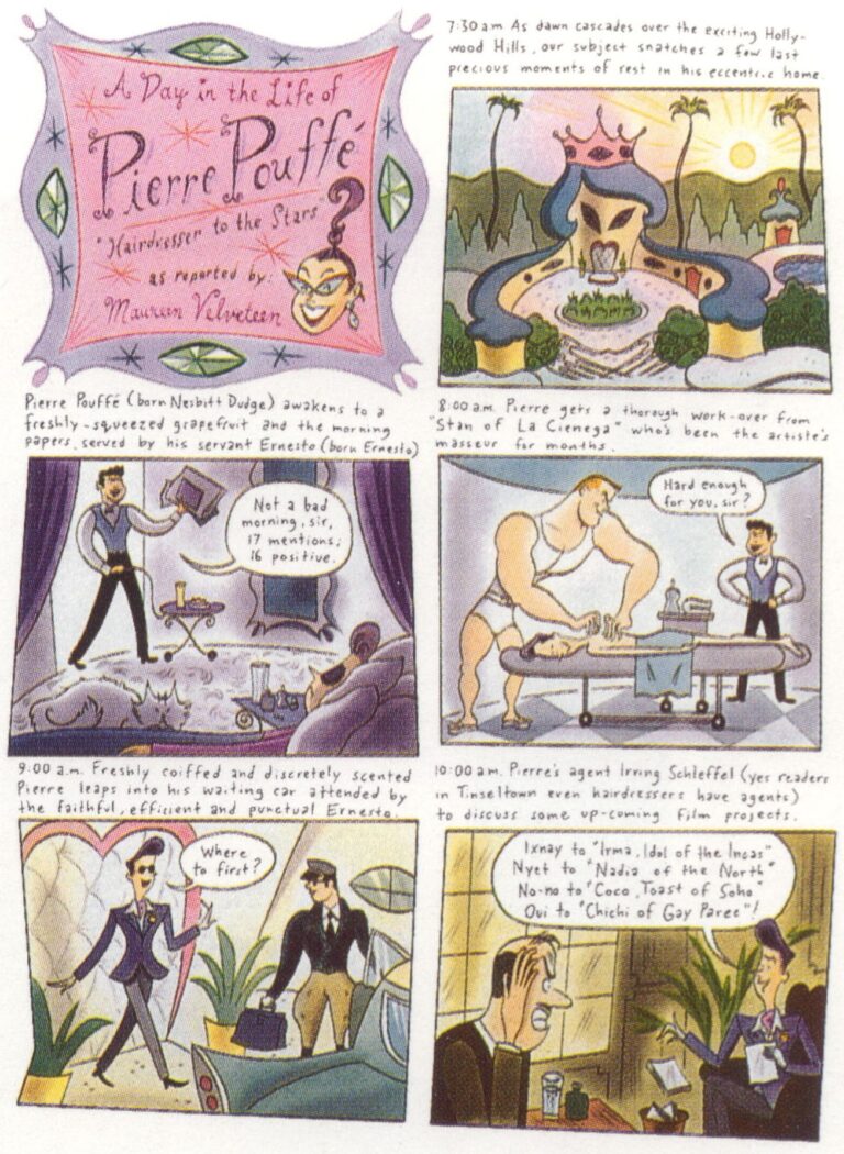 A Day in the Life of Pierre Pouffe, Hairdresser to the Stars