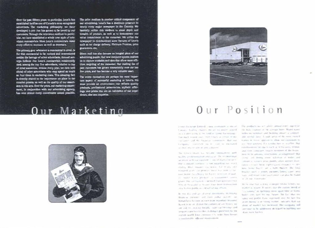 Leon's 1996 Annual Report