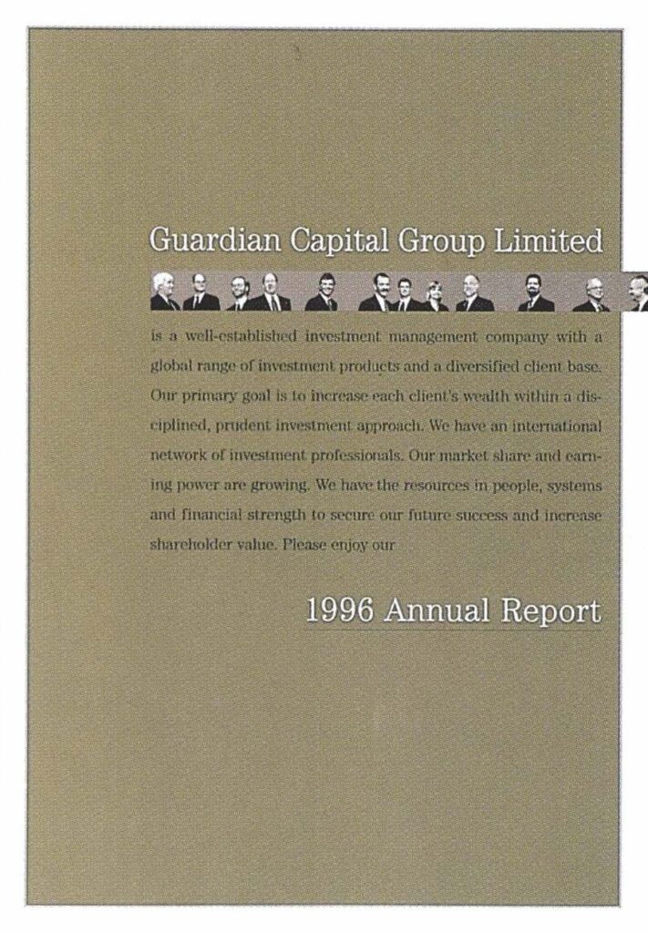 1996 Annual Report