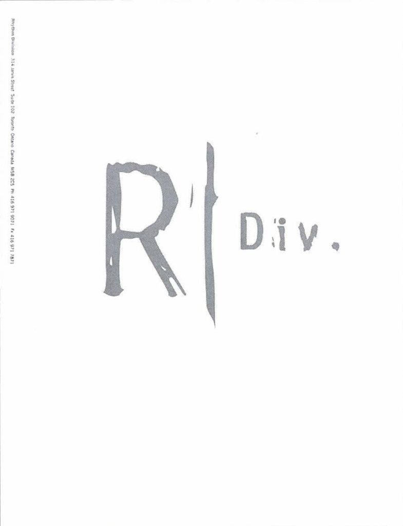 Rhythm Division Stationery