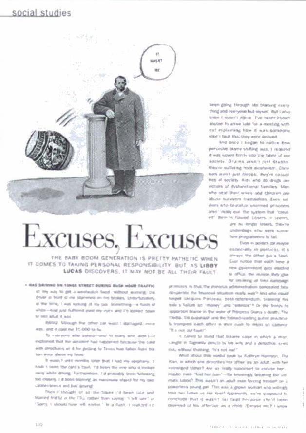 Excuses, Excuses