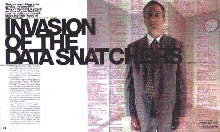 Invasion Of The Data Snatchers