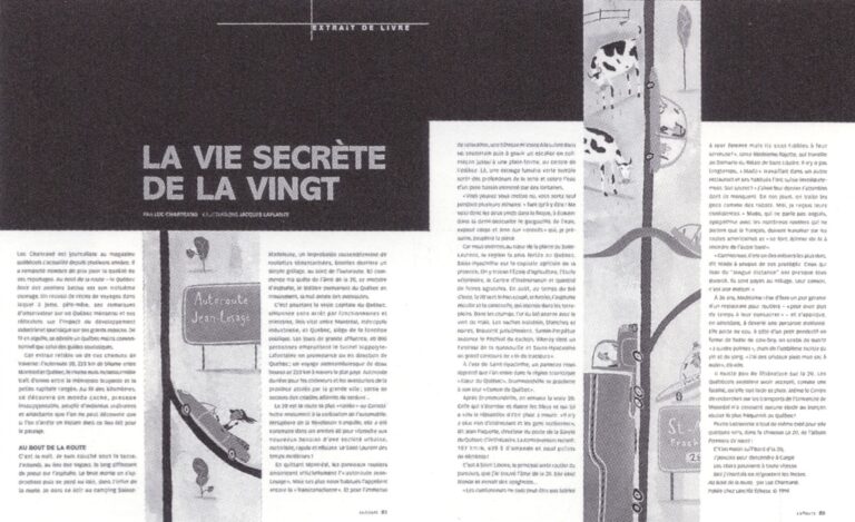 La vie secrete de la vingt
