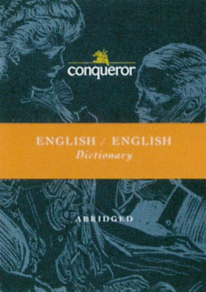 English, English Dictionary