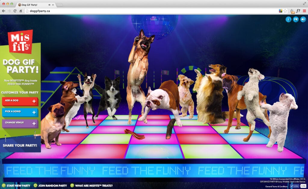 Dog GIF Party Maker