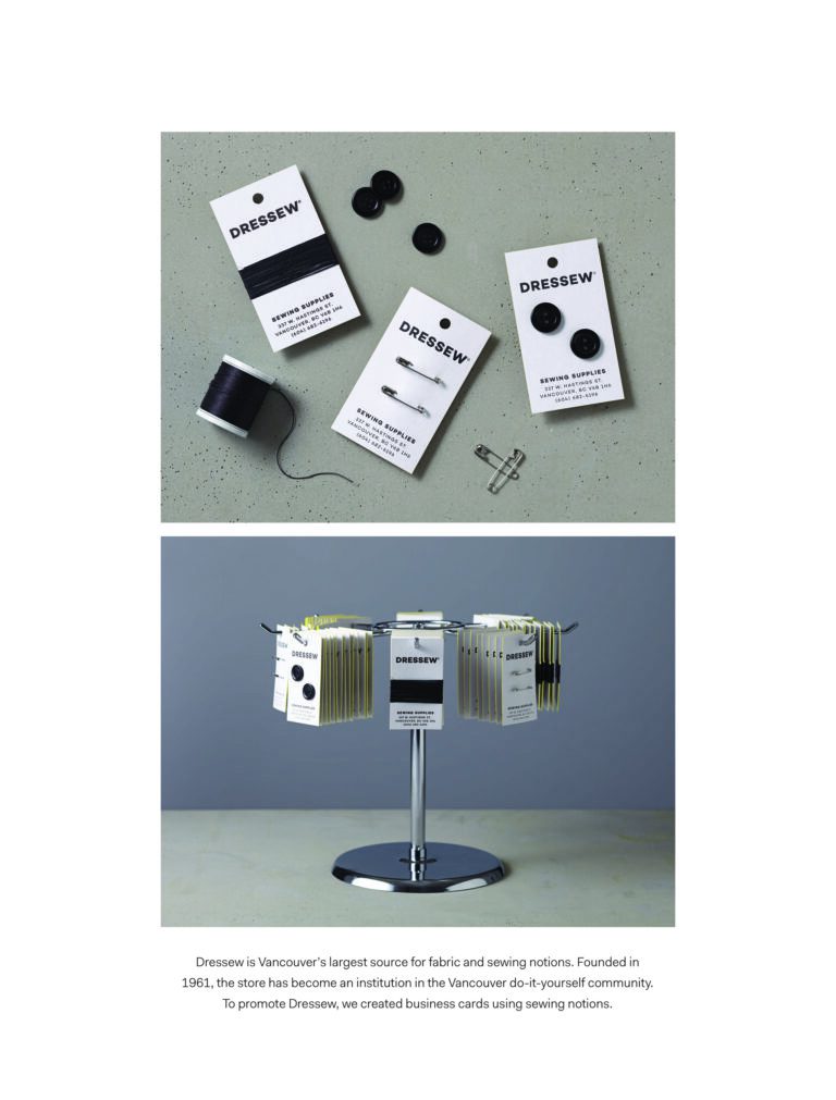Dressew Business Cards