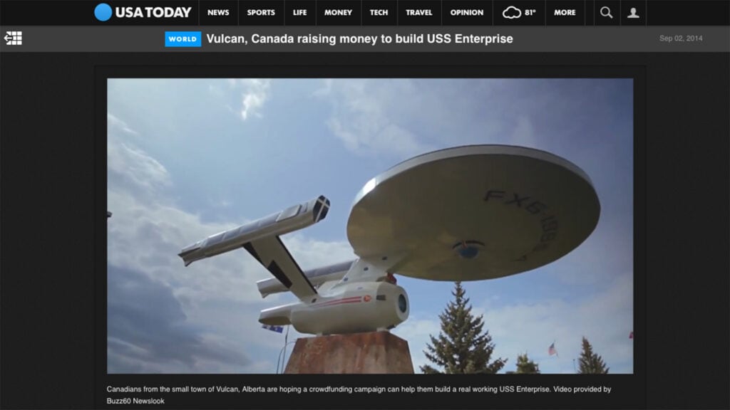 Help Build the USS Enterprise