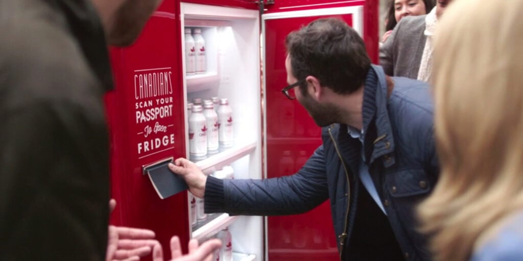 Passport Beer Fridge