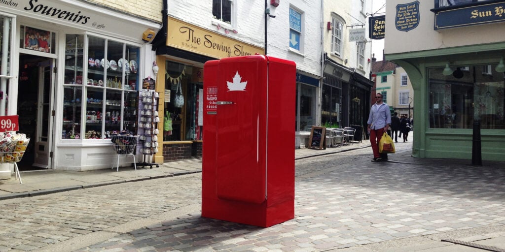 Passport Beer Fridge