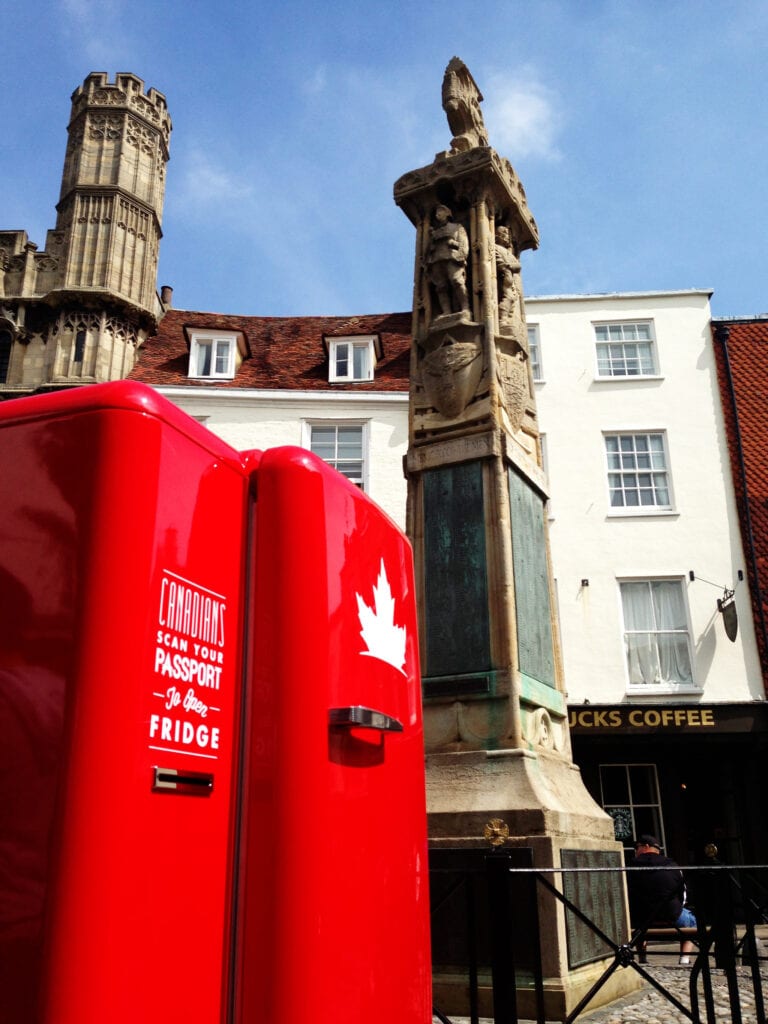 Passport Beer Fridge