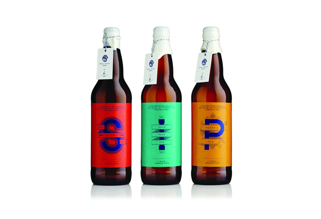 Underline Studio Holiday Beer Packaging