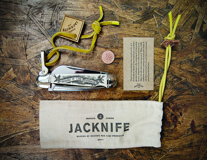Jacknife Scrimshaw Blade