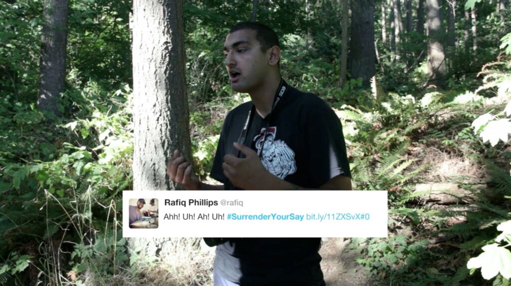 Surrender Your Say: Twitter Campaign for Tourette Syndrome