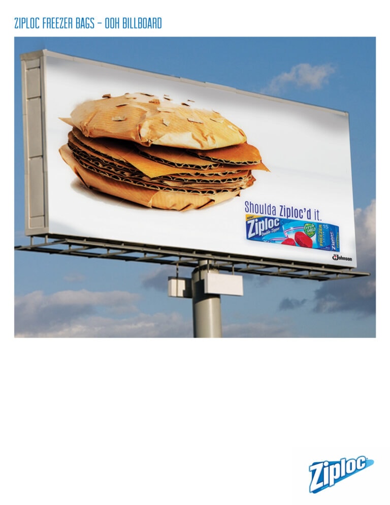 Ziploc Freezer Bags - Burger/Fish