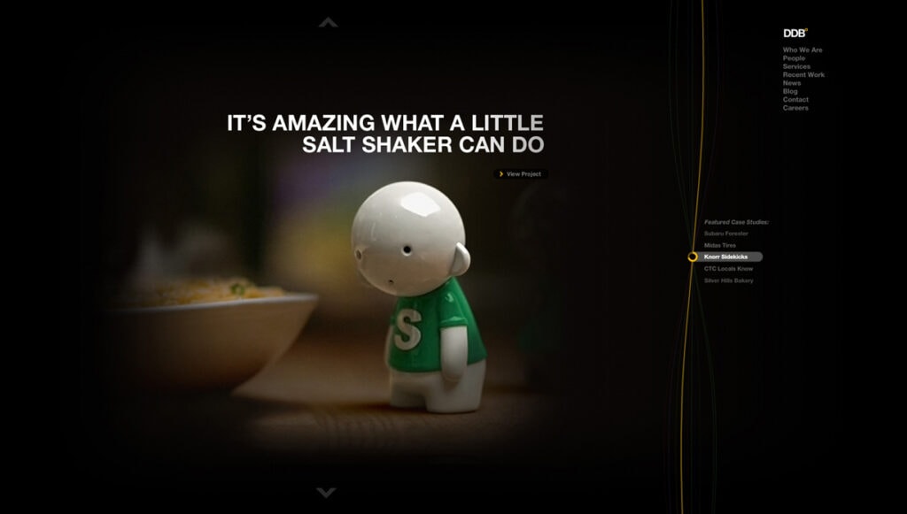 DDB Canada Website Redesign
