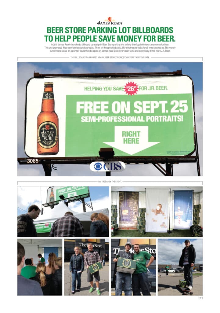 James Ready Fall Billboard Campaign