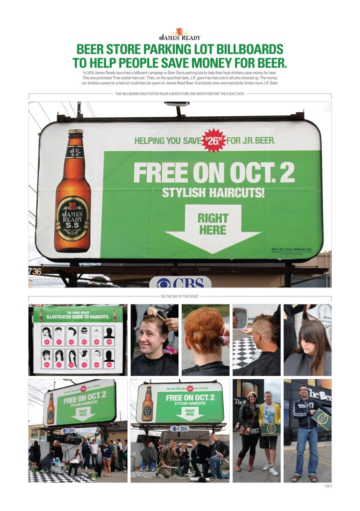 James Ready Fall Billboard Campaign