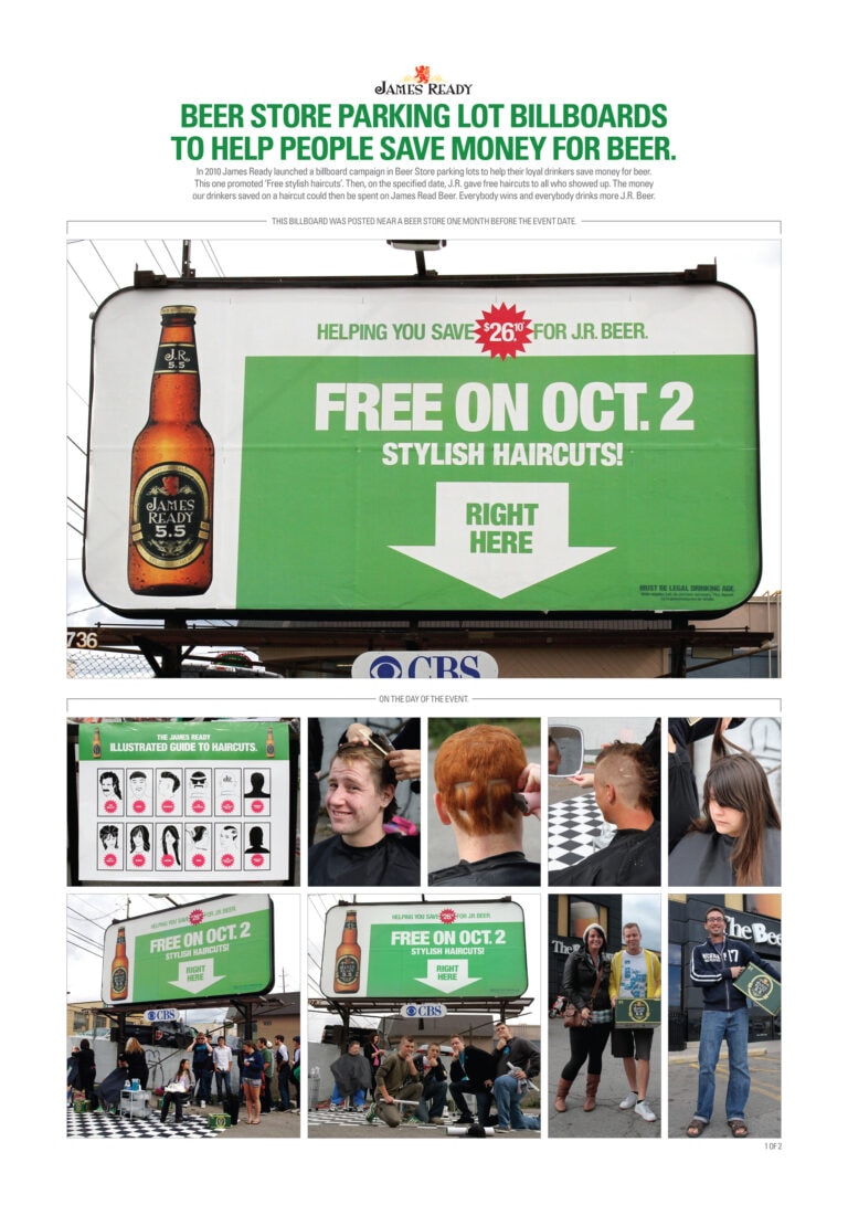 James Ready Fall Billboard Campaign