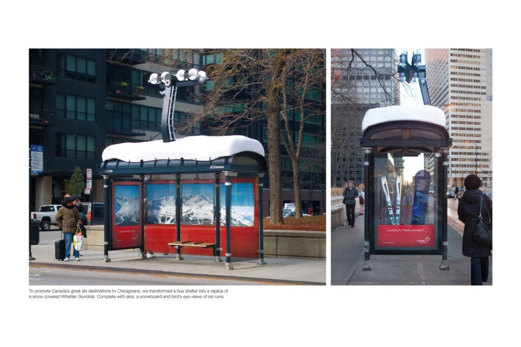 Ski Gondola Bus Shelter