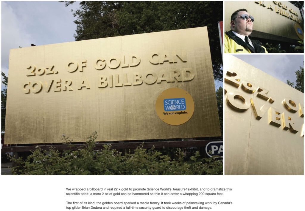 Gold Billboard