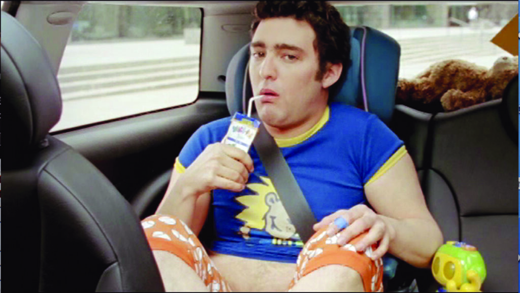 Man Boobs / Moustache / Car Seat