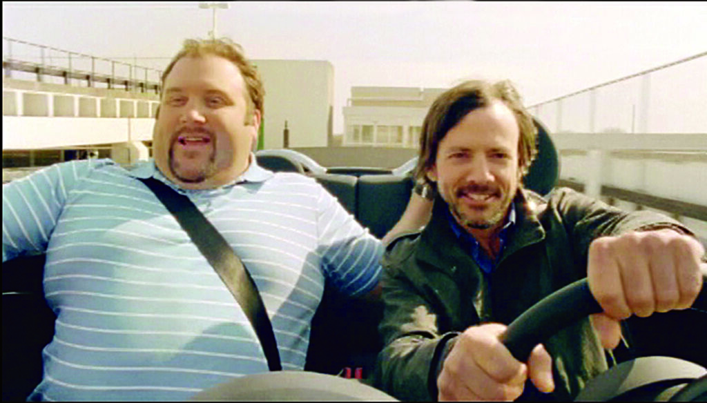 Man Boobs / Moustache / Car Seat