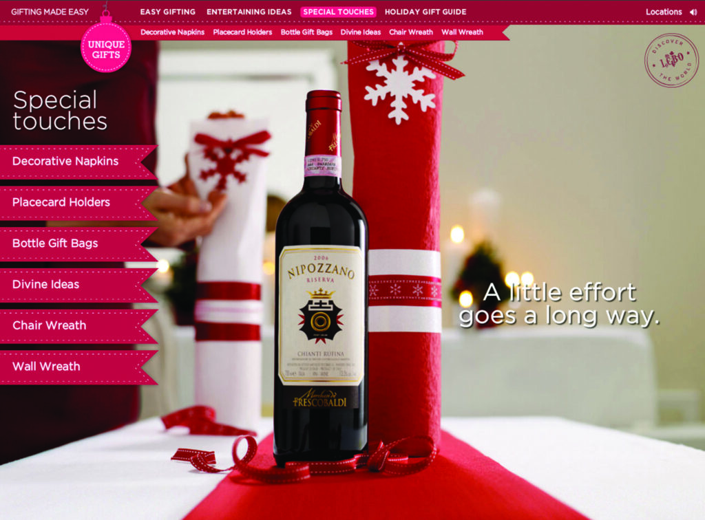 LCBO Holiday '09 Microsite