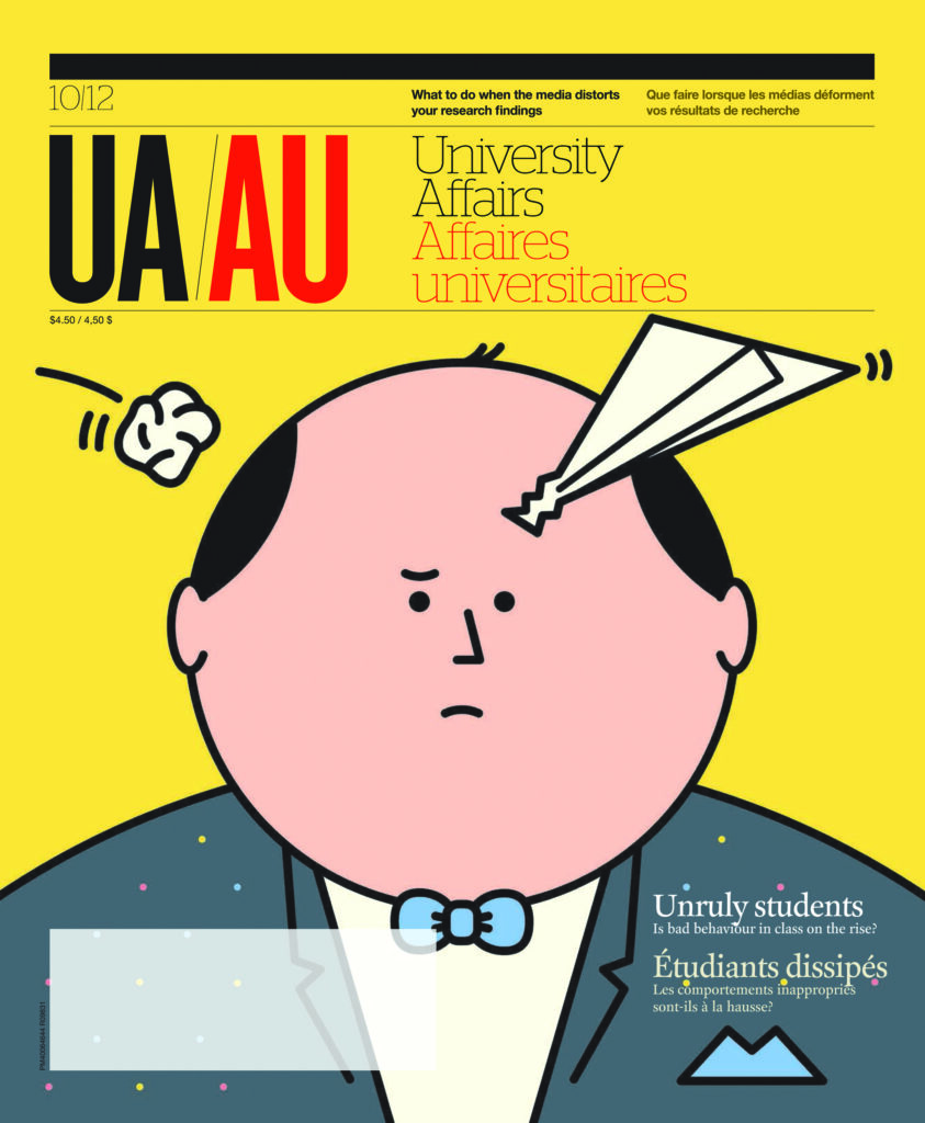 University Affairs: October 2012 Cover