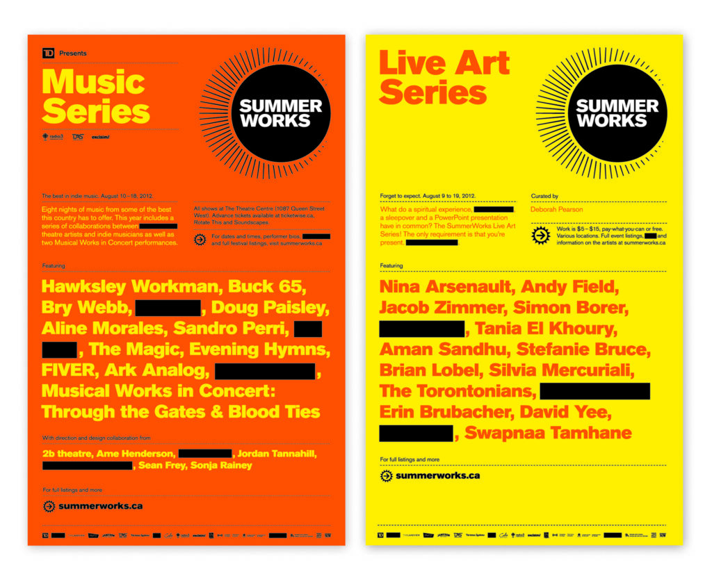 SummerWorks 2012
