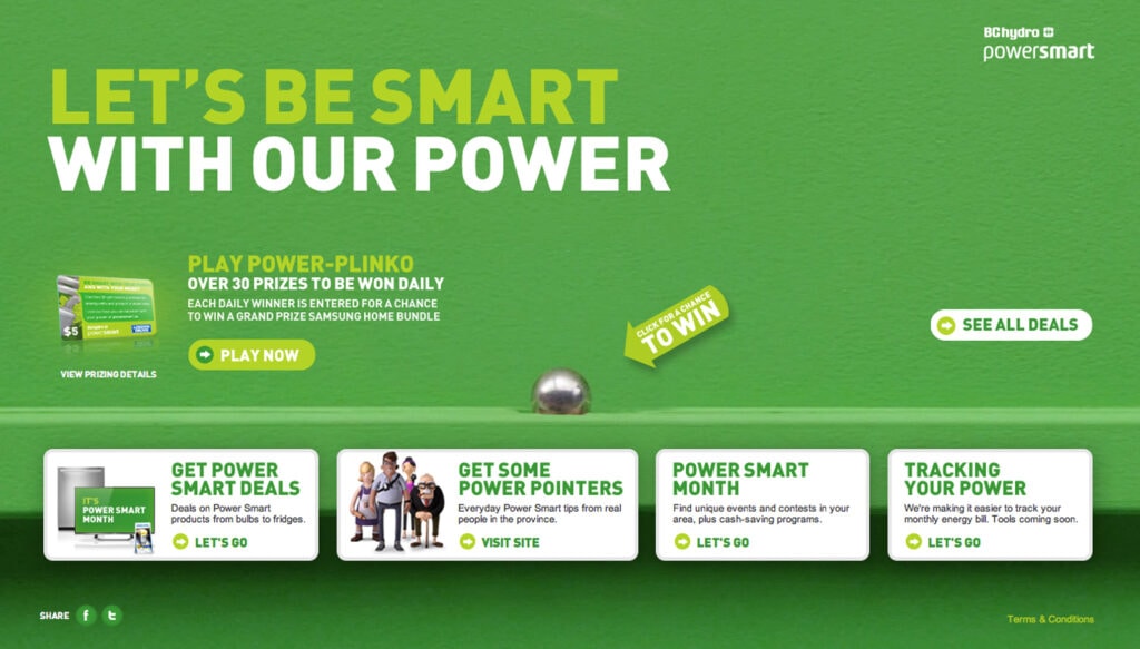 Power Smart Month Plinko