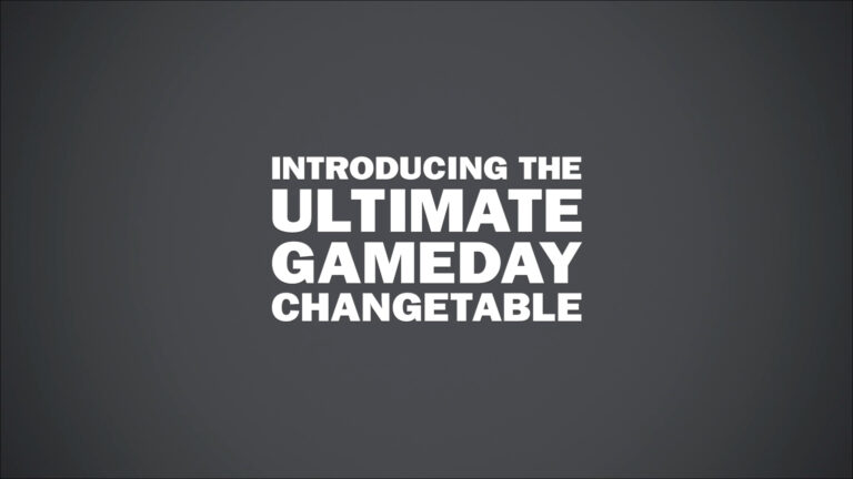 The Ultimate Gameday Changetable