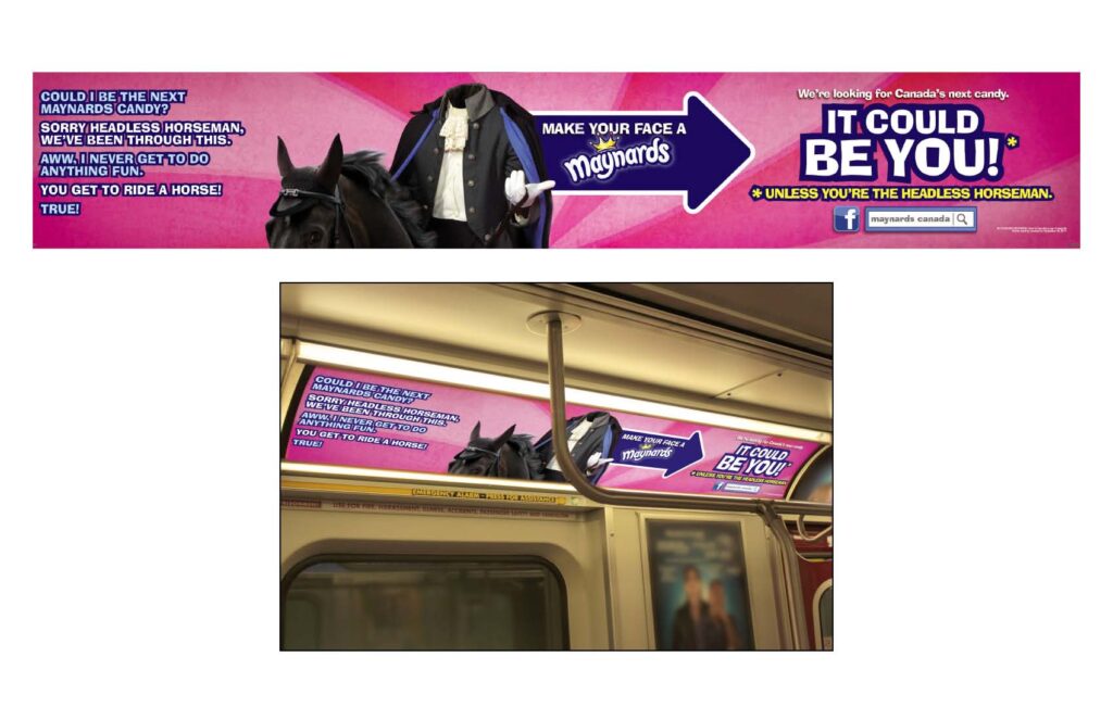 Make Your Face a Maynards Integrated