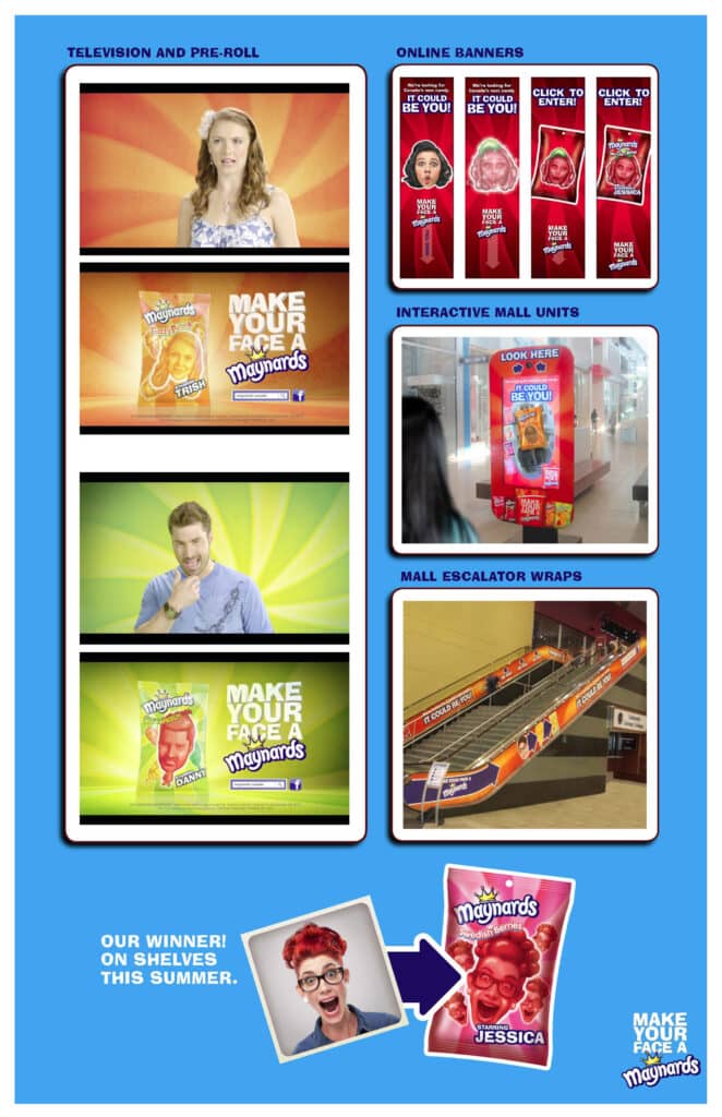 Make Your Face a Maynards Integrated