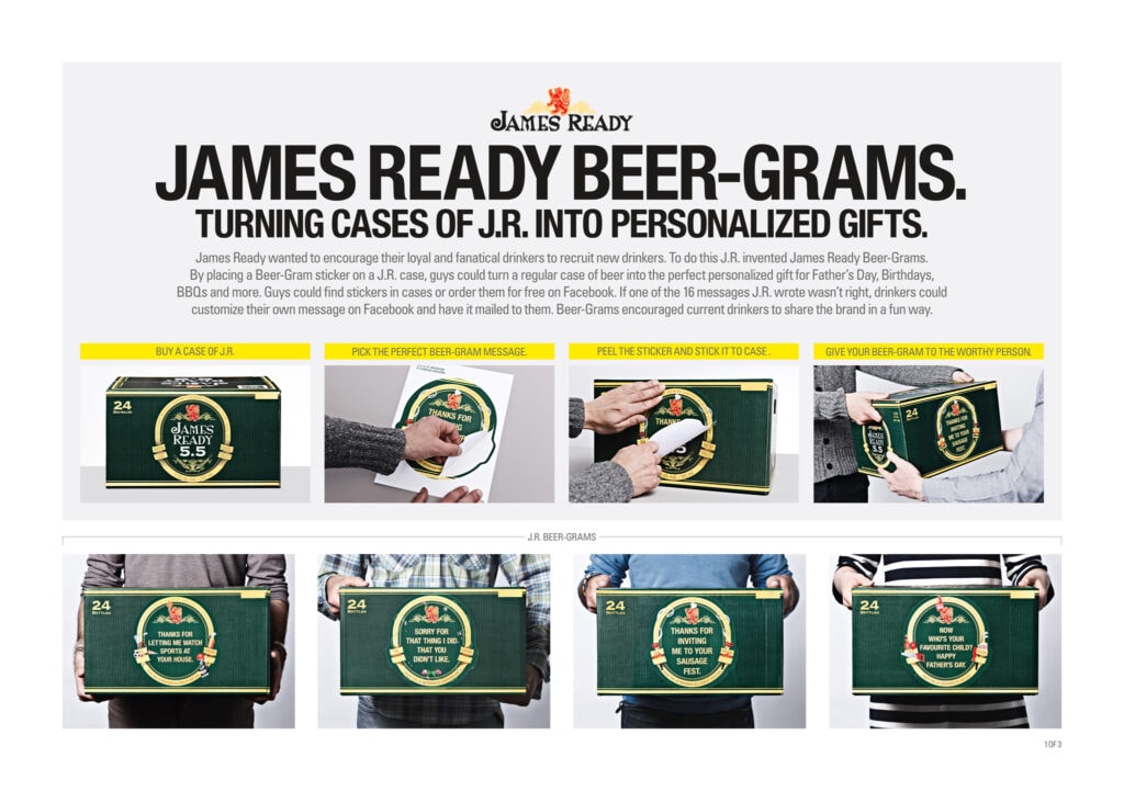 James Ready Beer-Grams