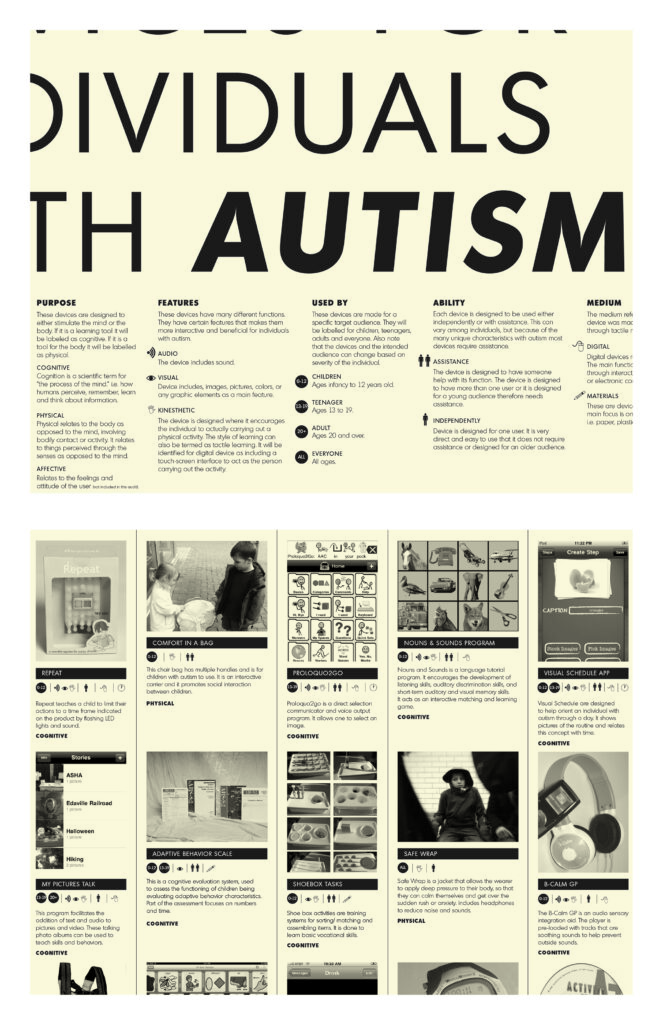 Visual Audit: Devices for Individuals with Autism