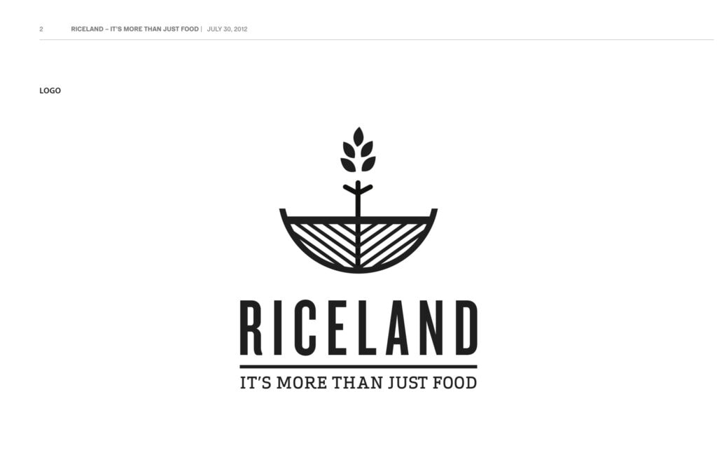 Riceland - It's More Than Just Food